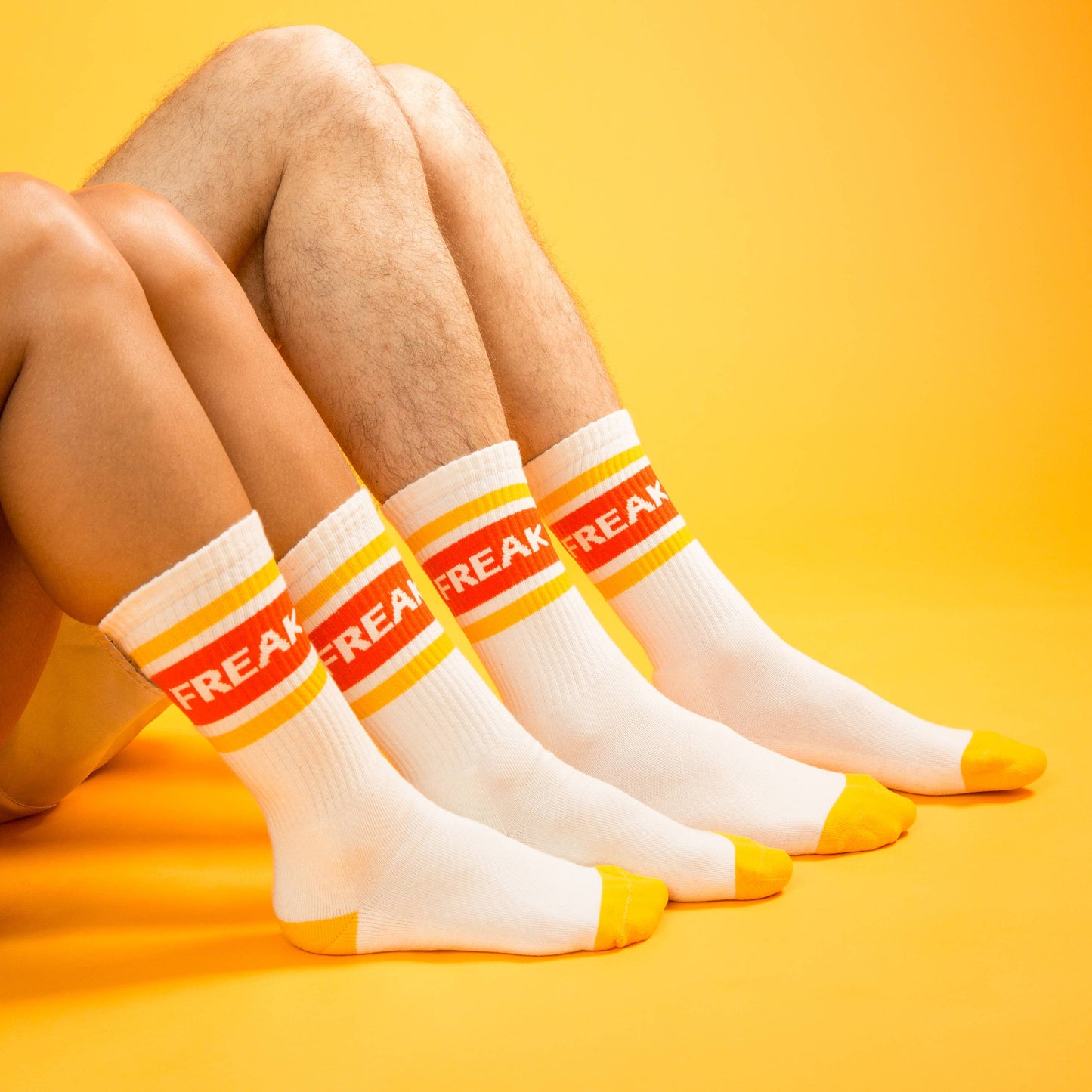 Freak Gym Crew Socks - Bold Statement Socks for Everyday