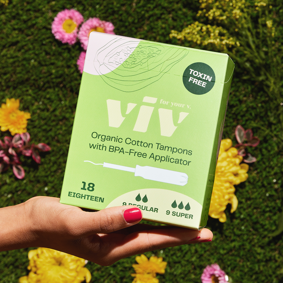 Viv Organic Cotton Tampons