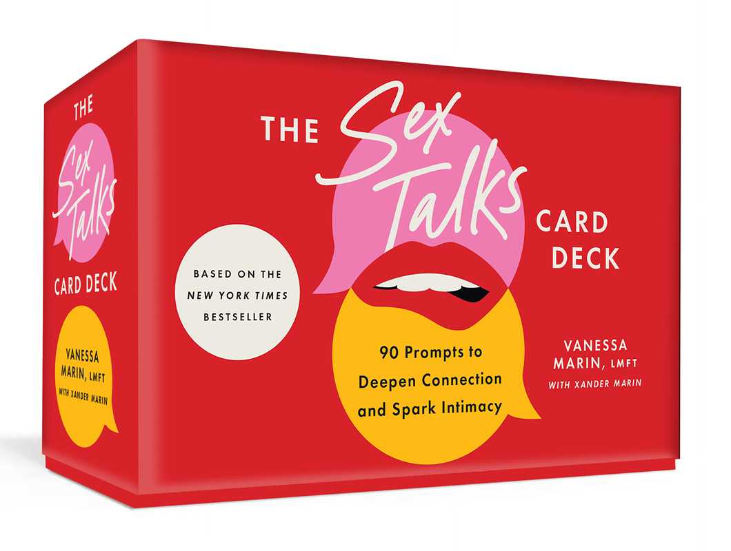 Sex Talks Card Deck and Guidebook by Vanessa Marin: Flashcards; 194 pages / English