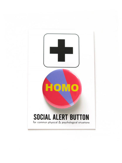 HOMO Pinback Button