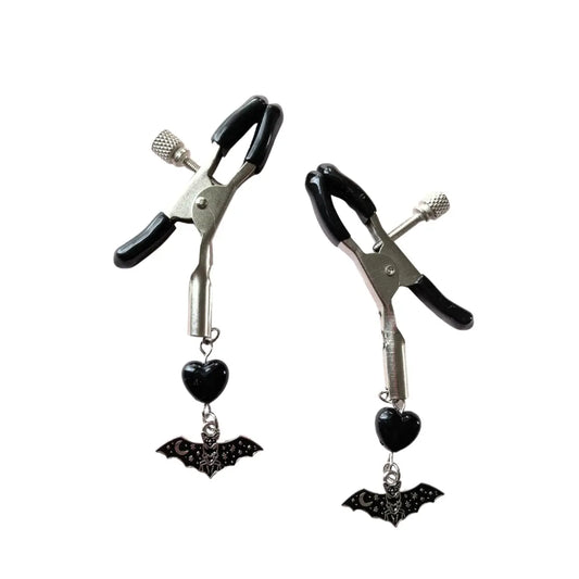 Field Day "Must Love Bats" Nip Clamps - Field Day Boutique