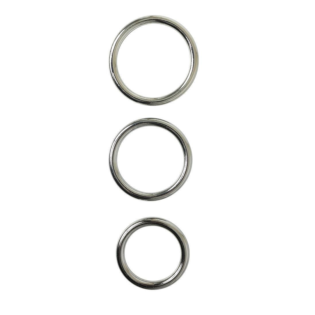 Sportsheets Metal O-Ring 3 Pack