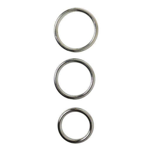 Sportsheets Metal O-Ring 3 Pack