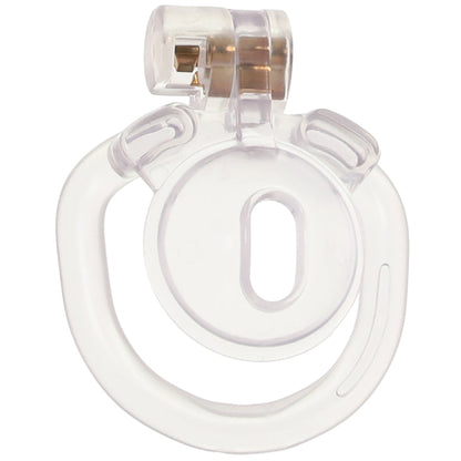 Blueline Acrylic See Thru Mini Cock Micro Chastity Cage