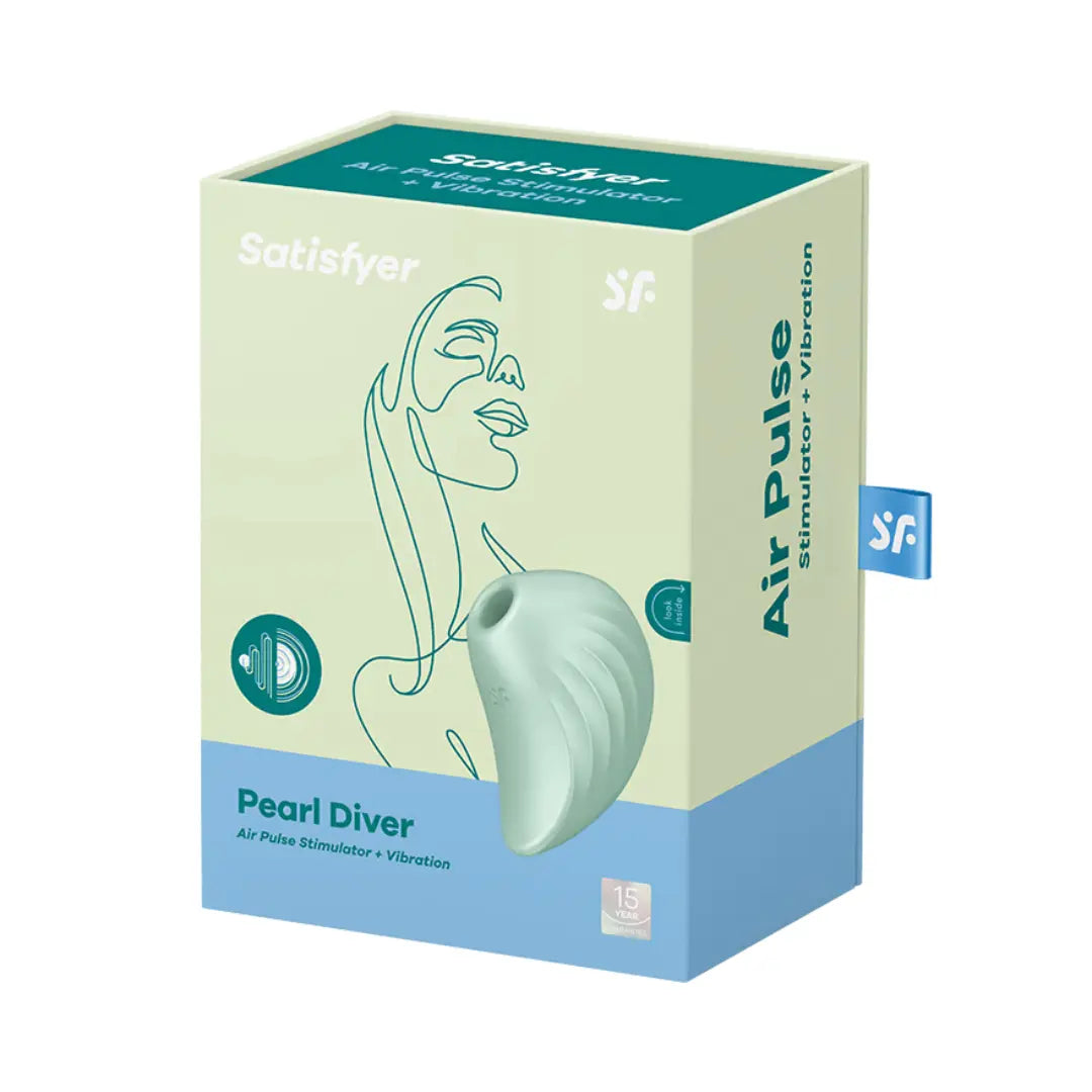 Satisfyer Pearl Diver Suction Toy - Field Day Boutique