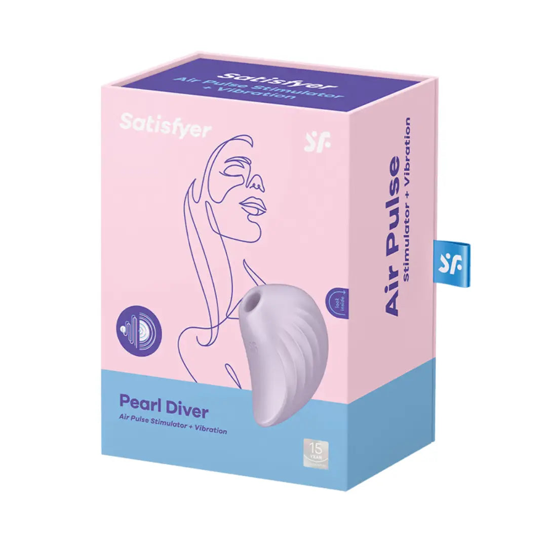 Satisfyer Pearl Diver Suction Toy - Field Day Boutique