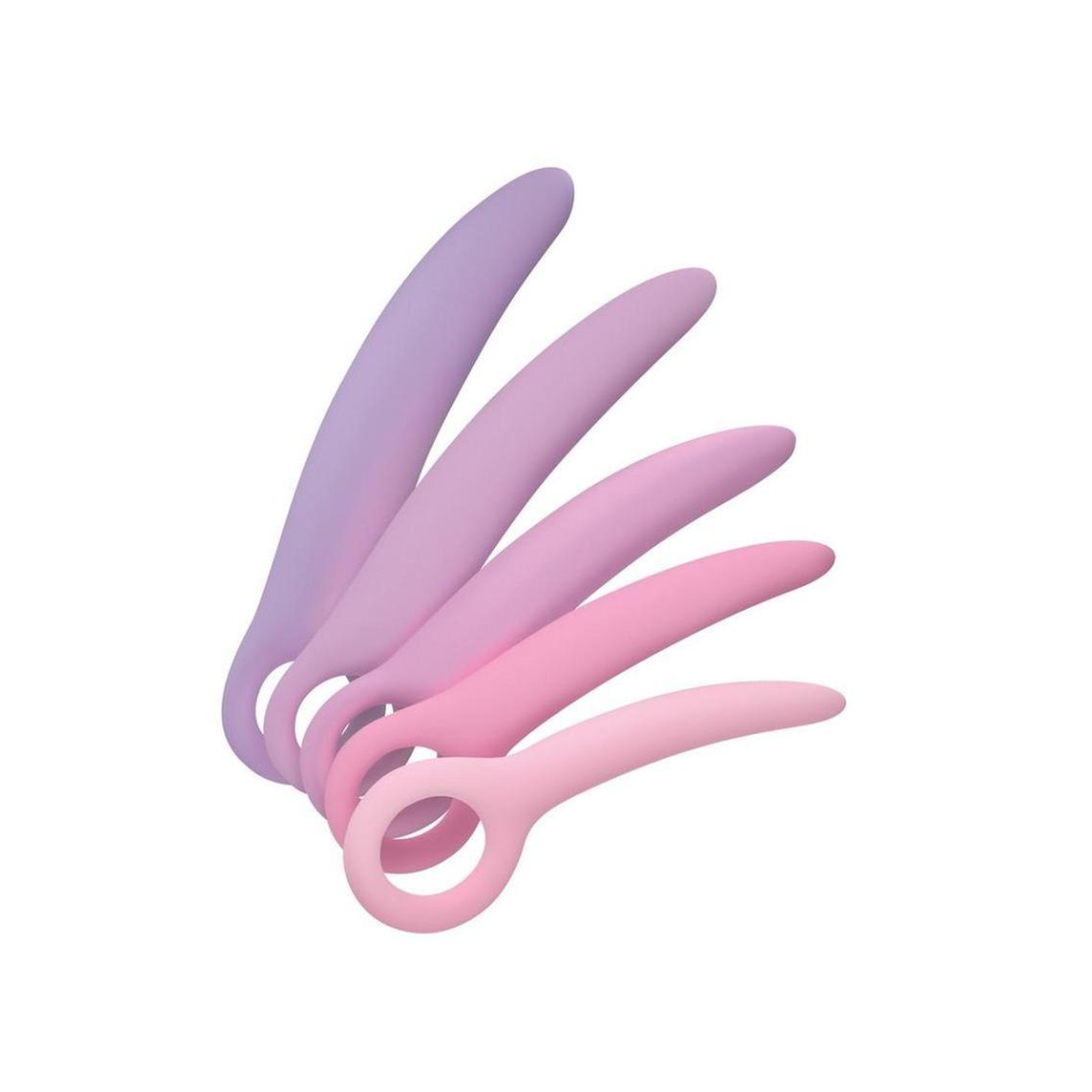 Skins Care Curved Silicone Vaginal Dilators (5pc Set)