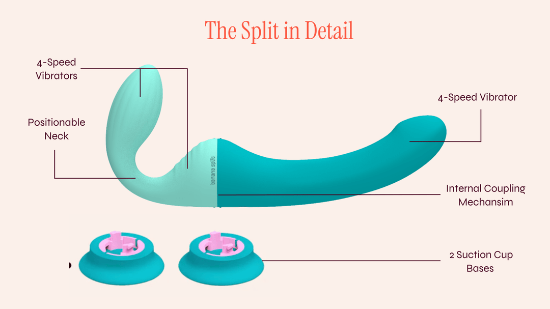 Banana Split Modular Dildo - The Banana