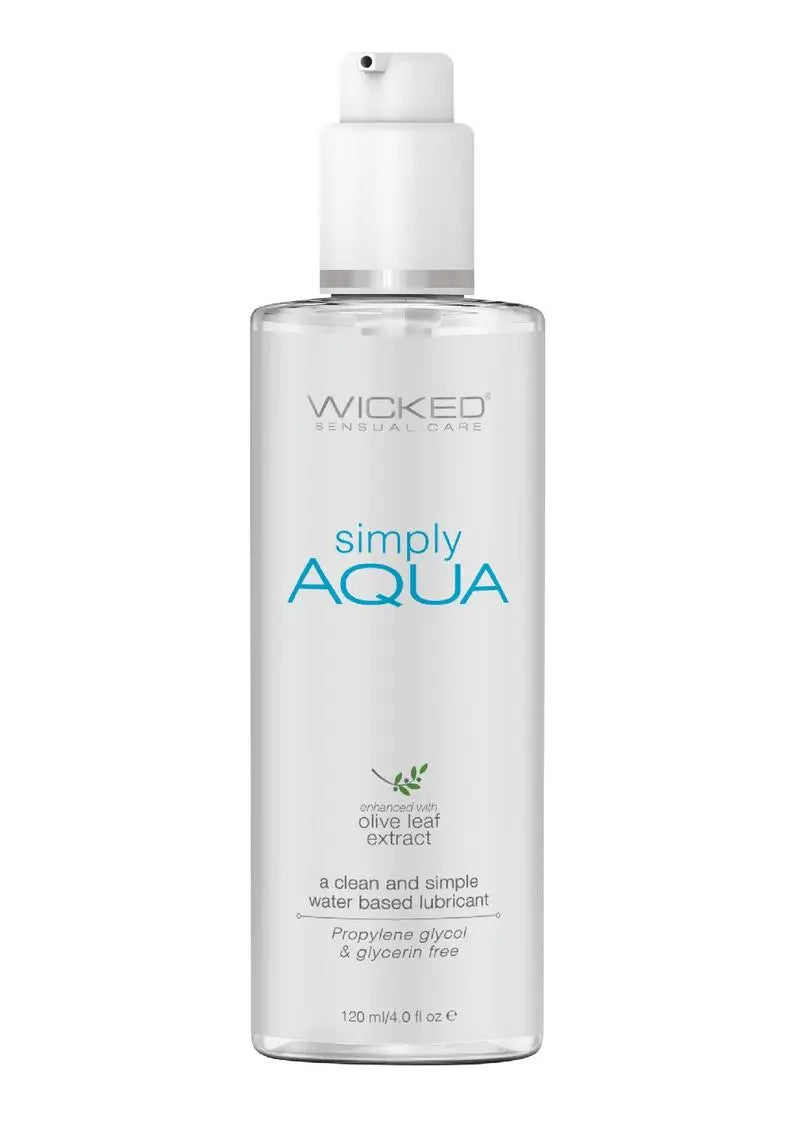 Wicked Simply Aqua water based lubricant